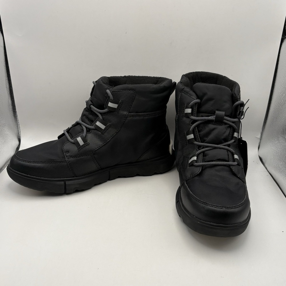 Sorel Womens Explorer II Carnival Sport Waterproof Boot Black 10.5M - Picture 5 of 8